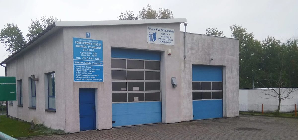 Podstawowa stacja kontroli pojazdów