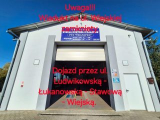 PTS "Transped" Władysław Woźniak. Okręgowa Stacja Kontroli Pojazdów.