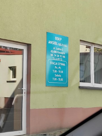 OSKP Ansibl Sp. z o.o. Stacja Kontroli Pojazdów