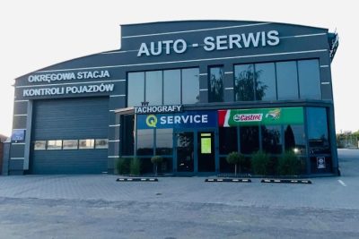Q-SERVICE CASTROL T-Service Okręgowa Stacja Kontroli Pojazdów&Autoserwis Tachografy Cyfrowe i Analogowe