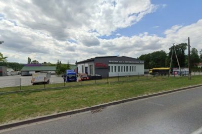 Stacja kontroli pojazdów Okręgowego Przedsiębiorstwa Obrotu Zwierzętami Hodowlanymi w Kielcach