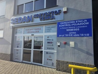 Stacja Kontroli Pojazdów - Sedan